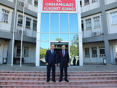 Bursa Valimiz Sayın  Mahmut DEMİRTAŞ'dan ilçemize ziyaret.