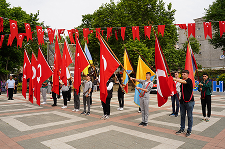 19 Mayıs Atatürk'ü Anma Gençlik ve Spor Bayramı 105. Yıl Dönümü Coşkuyla Kutlandı.
